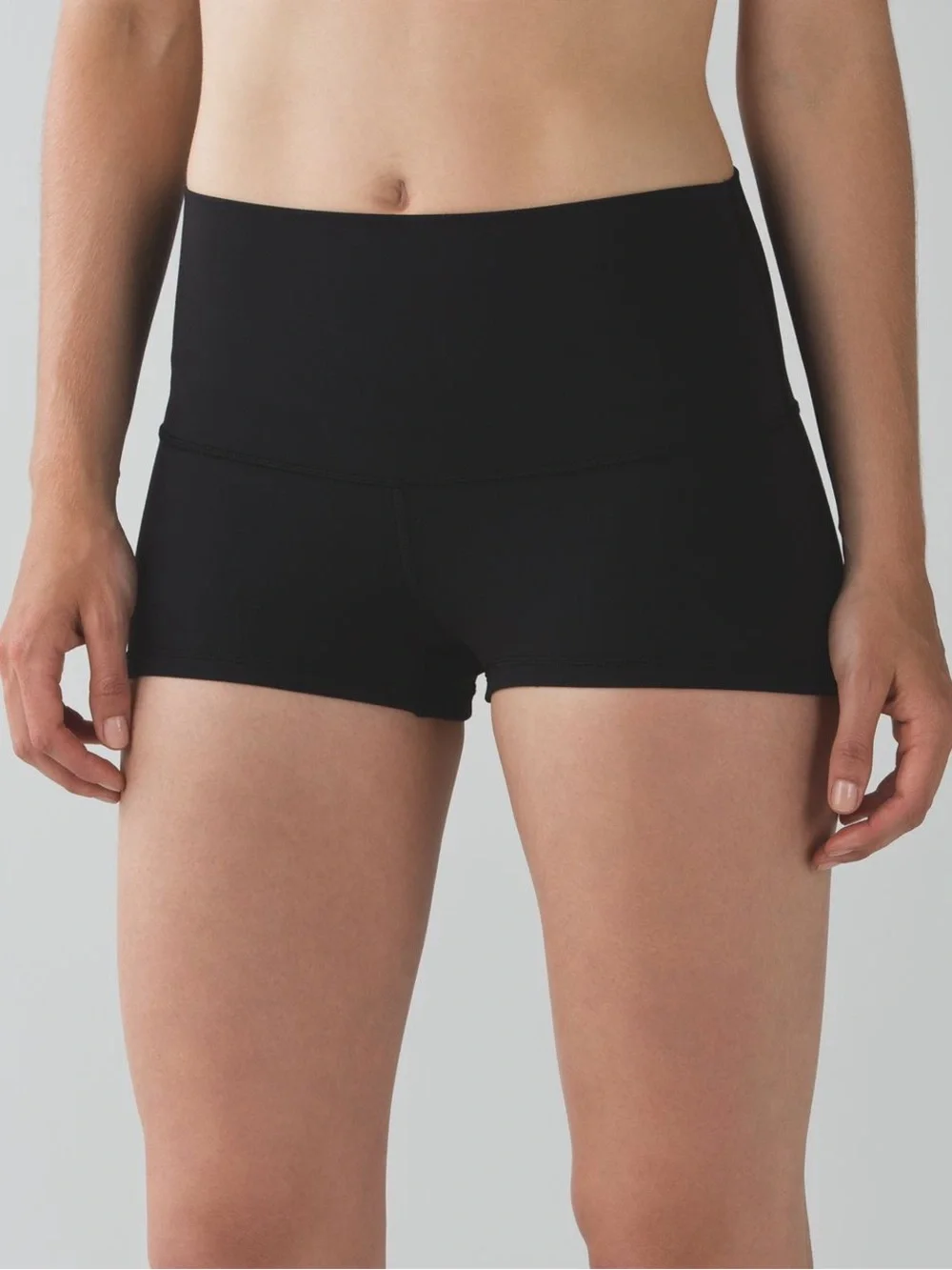 Lululemon| Reversible ‘Boogie Shorts’ Roll Down (Purple Waistband)